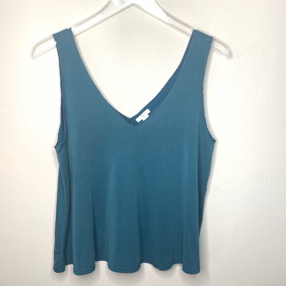 BP V Neck Swing Tank Blue  Medium